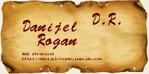 Danijel Rogan vizit kartica